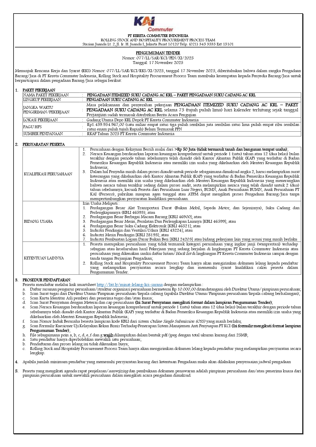 077 pen tender skcd ac krl page 0001